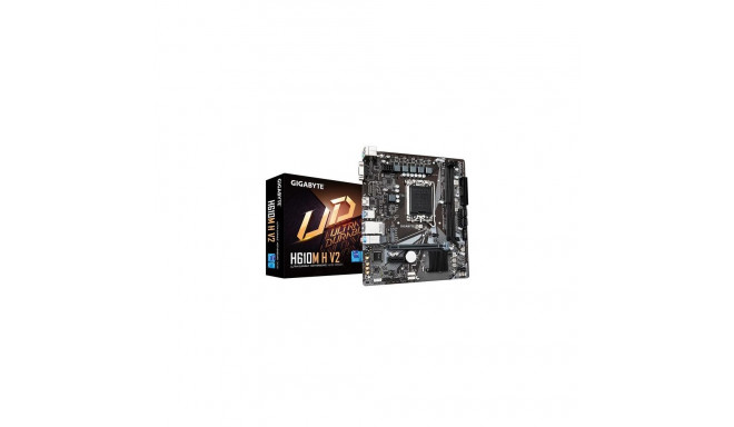 Gigabyte emaplaat H610M H V2 Supports Intel Core 14th CPUs 4+1+1 Hybrid Digital VRM up to 560
