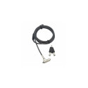 DICOTA D31886 cable lock Black, Silver 2 m