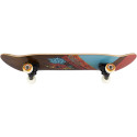 Skateboard NIJDAM MASQUERADE BRIGADE 52NT Dark red/Yellow