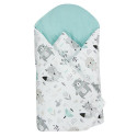 Wrap blanket 80/80 animas green