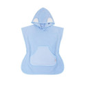 Bocioland hooded baby poncho blue BL183