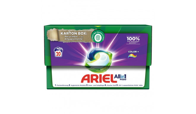 Geelkapslid ARIEL Color+ 20tk