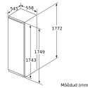 Integreeritav sügavkülmik Bosch GIN81VEE0