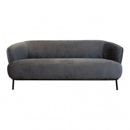 Diivan GEMALA 2,5 kohaline 200x84xH82cm, tumehall