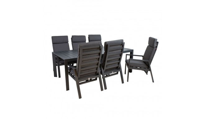 Garden furniture set TOMSON table and 6 chairs
