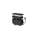 LogiLink Kabelbox m. 5-fach-Steckdosenleiste USB/Schuko sch