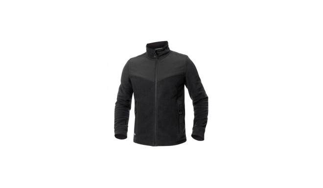 SWEATSHIRT SOFTFLEECE COMBO BLACK M