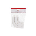 CEILING CURTAIN TRACK CORNER 2 GROOVES E