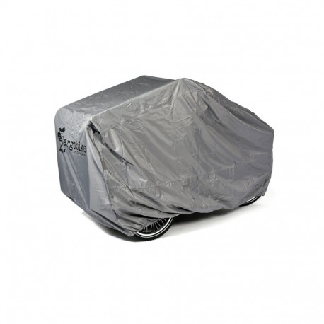 Rattakate CARGOBIKE Cover, hõbe