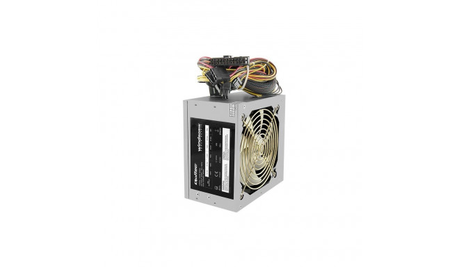 Qoltec ATX 505W WIND power supply unit 20+4 pin ATX Grey