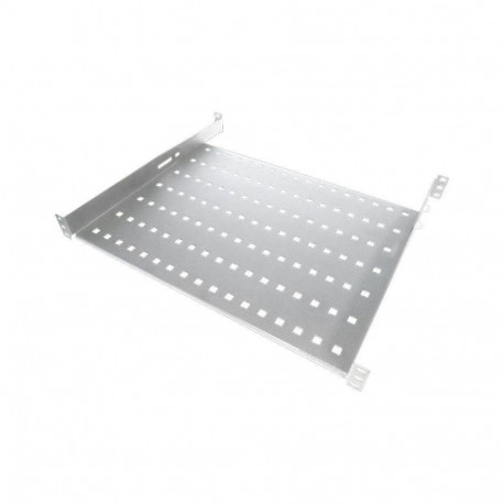 Alantec fikseeritud riiul SA-P-19-1U-550-4-S 19" 1U sügavusega 550mm, hall