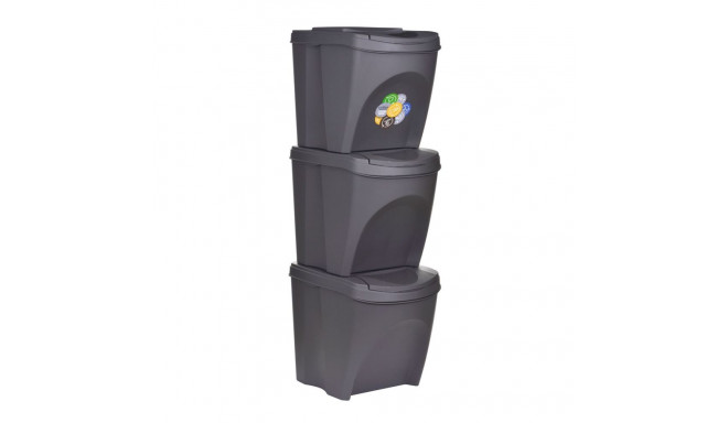 Prosperplast SORTIBOX ristkülikukujuline hall plastist