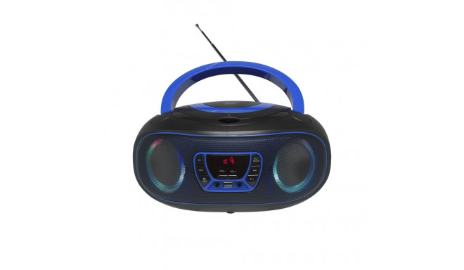 Denver TCL-212BT BLUE Portable CD player Black, Blue