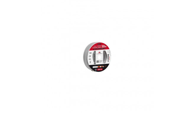 Maclean koaksiaalkaabel, satelliitantennikaabel, RG6 1.02CU+4.8FPE+CU/P+32*0.12CU+6.8PVC, 50M, MCTV-