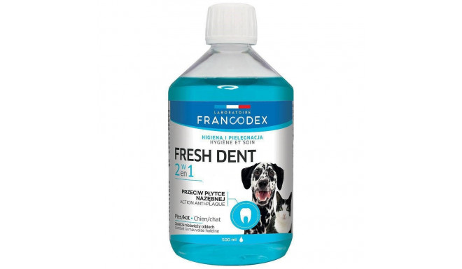 FRANCODEX Fresh dent suuhügieeni vedelik - koera/kassi valem - 500ml