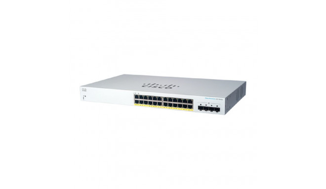 CBS220 SMART 24-PORT GE POE/4X1G SFP