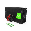 Green Cell INV25 power adapter/inverter Auto 1500 W Black Green Cell INV25 power adapter/inverter Auto 1500 W Black
