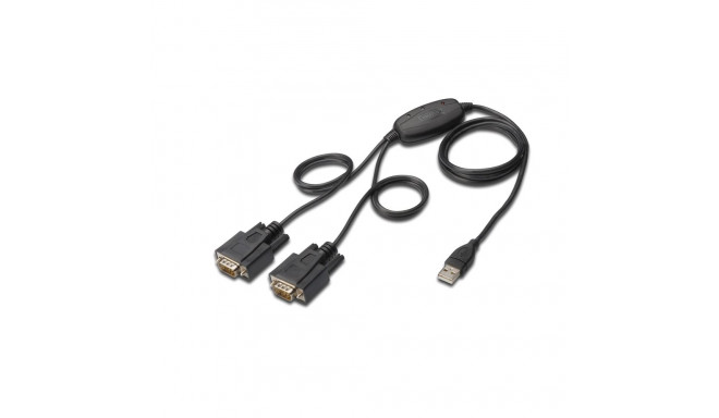 Digitus USB 2.0 - 2x RS232 kaabel