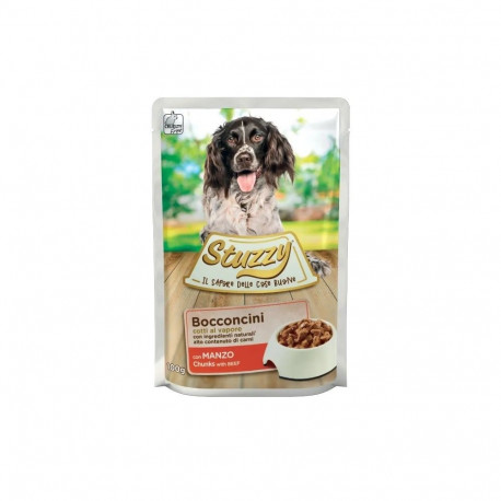 STUZZY Chunks with beef - wet dog food - 100 g
