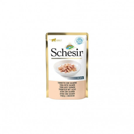 SCHESIR in jelly Tuna with salmon - wet cat food - 50 g