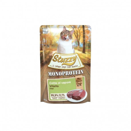 STUZZY monoproteiin vasikaliha märg kassitoit 85 g