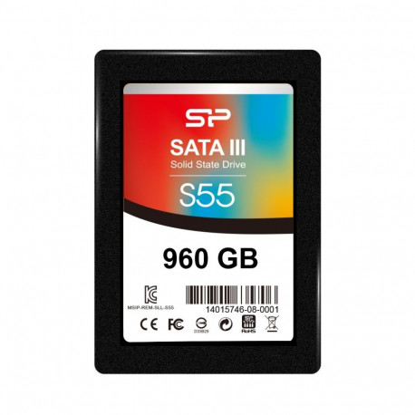 Silicon Power ssd Slim S55 2.5" 960GB Serial ATA III TLC