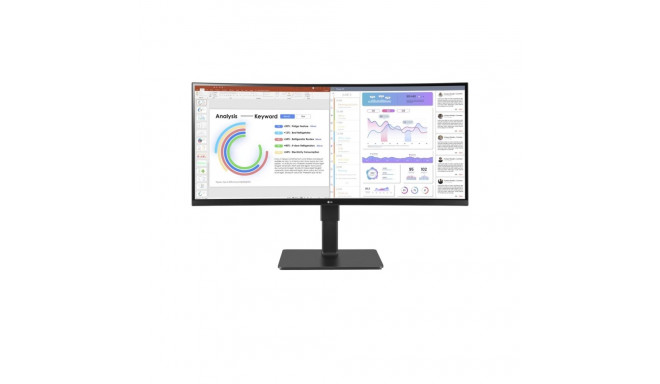 LG 34BQ77QB-B arvutimonitor 86,4 cm (34") 3440 x 1440 pikslit UltraWide Quad HD LED Must