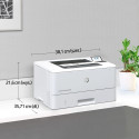 HP LaserJet Enterprise M406dn, Black and white, Printer for Business, Print, Compact Size; Strong Se