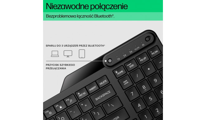 HP 460 Multi-Device Bluetooth Keyboard