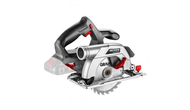 Graphite 58G023 portable circular saw 16.5 cm Grey, Red, Silver 4200 RPM