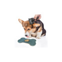 Flamingo blue mat for slow eating M