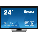 "61cm/24"" (1920x1080) Iiyama ProLite T2438MSC-B1 16:9 FHD IPS Touch 5ms HDMI DP USB Speaker Black"
