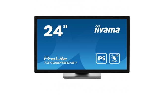 "IIYAMA 60.5cm (23.8"") T2438MSC-B1 16:9 M-Touch HDMI+DP+USB retail"