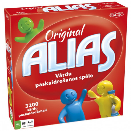 TACTIC Board Game Alias Original (In Latvian lang.)