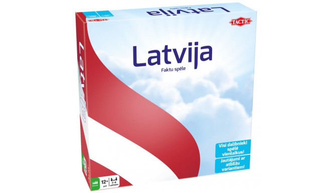 TACTIC Board Game "Latvia" (in Latvian lang.)