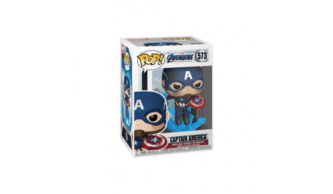 FUNKO POP! Vinyl: Фигурка Avengers: Endgame - Captain America w/Broken shield and Mjölnir