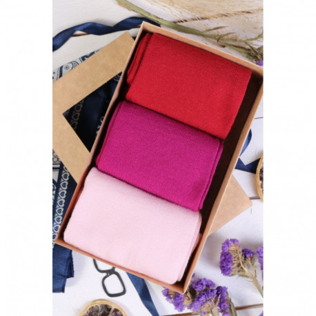 SOKISAHTEL MARLON soliidne kinkekarp 3 ülikonna sokipaariga 446, 452