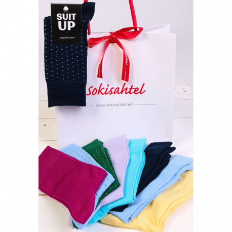 SOKISAHTEL SUIT UP ülikonnasokkide üllatuspakk 10 sokipaariga 446, 452