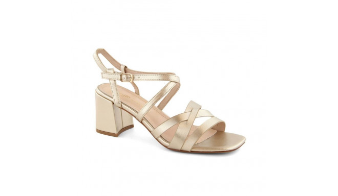 Sergio Leone W SK437 gold heel sandals (37)