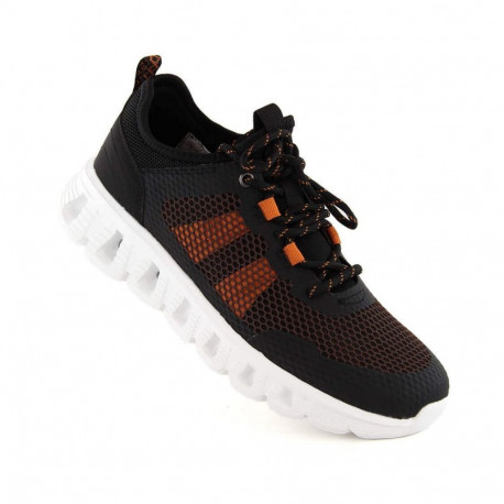 McKeylor M JAN297 black sports shoes (45)