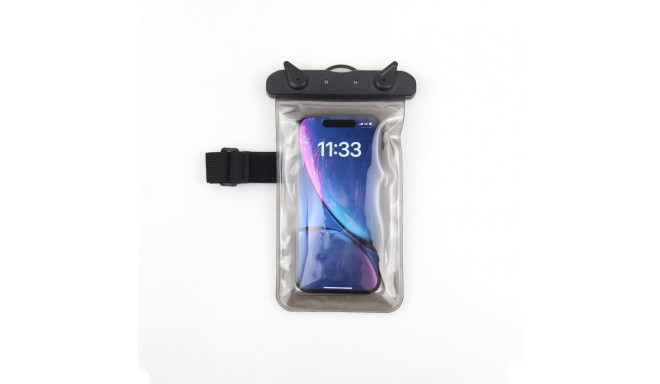 Waterproof case with armband 5,8 - 6,8" black