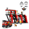 LEGO City Tuletõrjedepoo koos tuletõrjeautoga LEGO City Tuletõrjedepoo koos tuletõrjeautoga