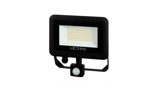 LED line LITE Floodlight PHOTON 50W 4000K 5000lm with motion sensor, IP65