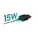 Samsung EP-T1510NBE Universaalne Adaptiivne USB-C 15W Kiirlaadija Must (Blister)