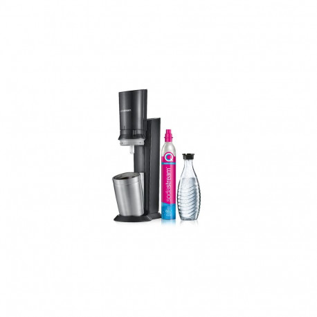SodaStream Crystal 3.0 Metal  Stainless steel Black 7290116742380