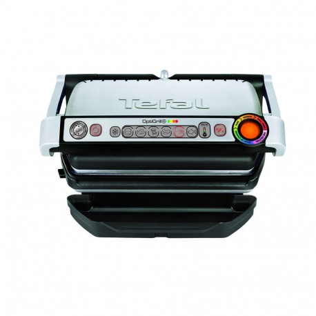 TEFAL elektrigrill GC716D12 OptiGrill+ vahvliplaatide komplekt 2000W, hõbedane
