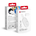 FORCELL Powerbank F-Energy Mini Power Watch 1200mAh white FORCELL Powerbank F-Energy Mini Power Watch 1200mAh white