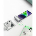 Power Bank VEGER PlugOn - 5000mAh with build connector for Lightning 8-pin  black (W0573P) silver