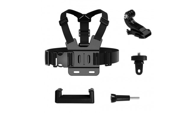 GoPro Chest Strap set of accessories 5in1 for GoPro, DJI, Insta360, SJCam, Eken sports cameras (GoPr