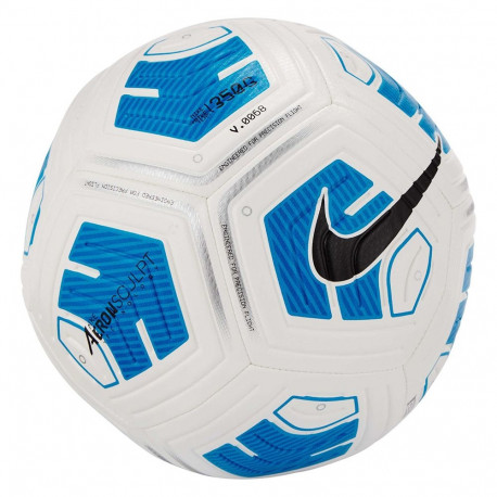 Piłka nożna Nike Strike Team biało-niebieska CU8064 100 5